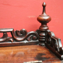 Load image into Gallery viewer, x SOLD Antique French Ladies Desk, Brazilian Rosewood and Green Leather Desk. B12384