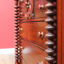 Load image into Gallery viewer, Australian Cedar Chest of Drawers by Andrew Lenehan, Sydney Cabinet Maker. B12668