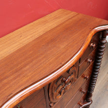 Load image into Gallery viewer, Australian Cedar Chest of Drawers by Andrew Lenehan, Sydney Cabinet Maker. B12668