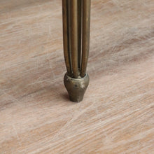 Load image into Gallery viewer, Pair of Hollywood Regency-Style Gilt Metal Side Tables. Bevelled Glass Tops B13073