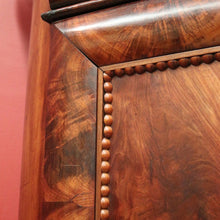 Load image into Gallery viewer, x SOLD Antique Flame Mahogany Biedermeier Corner Cabinet or Storage Cabinet. B12392