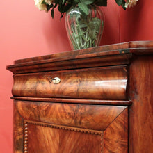 Load image into Gallery viewer, x SOLD Antique Flame Mahogany Biedermeier Corner Cabinet or Storage Cabinet. B12392