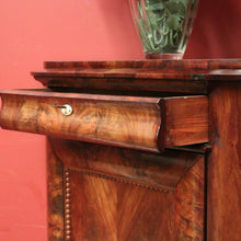 Load image into Gallery viewer, x SOLD Antique Flame Mahogany Biedermeier Corner Cabinet or Storage Cabinet. B12392