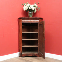 Load image into Gallery viewer, x SOLD Antique Flame Mahogany Biedermeier Corner Cabinet or Storage Cabinet. B12392