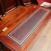 Load image into Gallery viewer, Vintage Mahogany Writing Desk with Drop Front and Hidden Storage. B12685