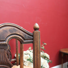 Load image into Gallery viewer, Set of Six Antique French Dining Chairs with Carved Details and Curved Backs and Floral Centrepiece. B12642