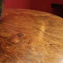 Load image into Gallery viewer, x SOLD Antique English Rosewood Dining Table with a Circular Top and Pedestal Base. B12389