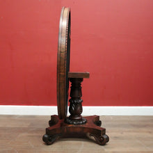 Load image into Gallery viewer, x SOLD Antique English Rosewood Dining Table with a Circular Top and Pedestal Base. B12389
