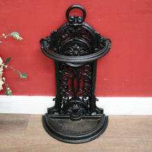 Load image into Gallery viewer, x SOLD Antique Cast Iron Umbrella Holder – English Umbrella or Walking Stick Stand. B12391