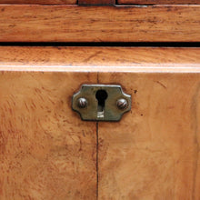 Load image into Gallery viewer, x SOLD Antique English Edwardian Walnut Dressing Table with Mirror and Drawers. B12387