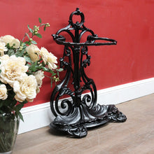Load image into Gallery viewer, Antique Australian Furphy Cast Iron Umbrella and Walking Stick Stand. B13112