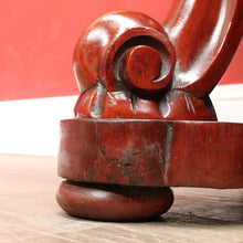 Load image into Gallery viewer, Antique Victorian Mahogany Duchess Dressing Table with Oval Mirror and Carved Supports. B13051
