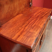 Load image into Gallery viewer, Antique Australian Cedar Shield Door Chiffonier, Felt Lined Drawer. B12373