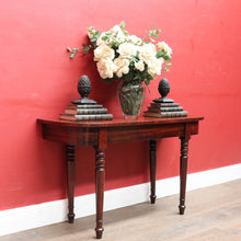 Load image into Gallery viewer, x SOLD Antique English Mahogany Sofa Table Hallway Console Hall or Lamp Table. B13095