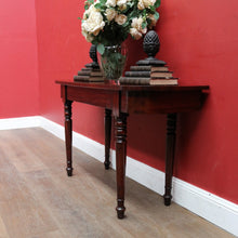 Load image into Gallery viewer, x SOLD Antique English Mahogany Sofa Table Hallway Console Hall or Lamp Table. B13095