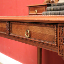 Load image into Gallery viewer, x SOLD Antique French Inlay Dressing Table, 2 Trinket Drawers, 2 Larger Drawers and Mirror. B12431