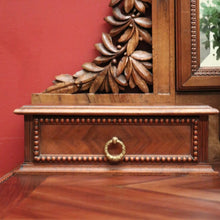 Load image into Gallery viewer, x SOLD Antique French Inlay Dressing Table, 2 Trinket Drawers, 2 Larger Drawers and Mirror. B12431