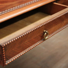 Load image into Gallery viewer, x SOLD Antique French Inlay Dressing Table, 2 Trinket Drawers, 2 Larger Drawers and Mirror. B12431