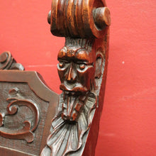 Load image into Gallery viewer, x SOLD Antique French Walnut Renaissance-Style Cross or X-Frame Church Chair or Hall Chair. B12420