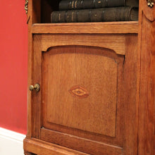 Load image into Gallery viewer, x SOLD Antique Marble and Oak Bedside Cabinets, Side, Lamp or Hall Table. B11573