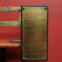 Load image into Gallery viewer, x SOLD Antique French Scales. Platform or Warehouse Scales, In working condition. B12424