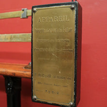 Load image into Gallery viewer, x SOLD Antique French Scales. Platform or Warehouse Scales, In working condition. B12424