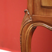 Load image into Gallery viewer, x SOLD Antique French Mahogany and Marble Bedside Cabinet, Hall, Lamp or Side Table B11816