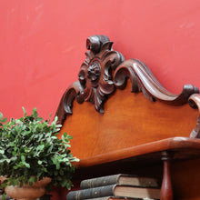 Load image into Gallery viewer, Antique Australian Cedar Chiffonier with Divided Cutlery Drawer Bun Feet Turned Supports and Two Door Cupboard. B12673