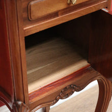 Load image into Gallery viewer, x SOLD Antique French Mahogany and Marble Bedside Cabinet, Hall, Lamp or Side Table B11816