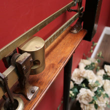 Load image into Gallery viewer, x SOLD Antique French Scales. Platform or Warehouse Scales, In working condition. B12424