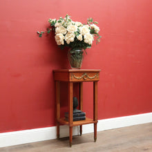 Load image into Gallery viewer, x SOLD Antique French Cherrywood Bedside Table or Lamp Table, Paris, With Brass Feet. B12422