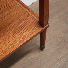 Load image into Gallery viewer, x SOLD Antique French Cherrywood Bedside Table or Lamp Table, Paris, With Brass Feet. B12422