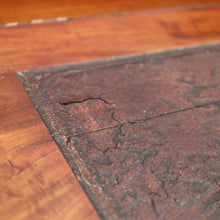 Load image into Gallery viewer, x SOLD Antique English Mahogany Desk - 14 Drawer Leather Writing Surface Desk. B12435