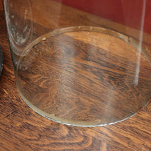 Load image into Gallery viewer, x SOLD Antique French Glass Dome on a Timber Base, Taxidermy or Clock Display Dome. B11737