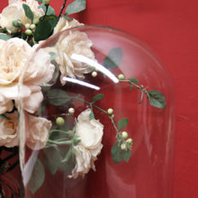 Load image into Gallery viewer, x SOLD Antique French Glass Dome on a Timber Base, Taxidermy or Clock Display Dome. B11738