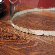 Load image into Gallery viewer, x SOLD Antique French Glass Dome on a Timber Base, Taxidermy or Clock Display Dome. B11738