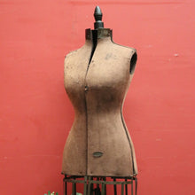 Load image into Gallery viewer, x SOLD Antique Hall-Borcher, Dress Form Co. New York, Chicago. Paris Dressmakers Mannequin. B12425