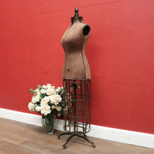 Load image into Gallery viewer, x SOLD Antique Hall-Borcher, Dress Form Co. New York, Chicago. Paris Dressmakers Mannequin. B12425