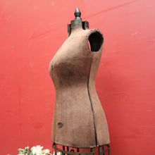 Load image into Gallery viewer, x SOLD Antique Hall-Borcher, Dress Form Co. New York, Chicago. Paris Dressmakers Mannequin. B12425