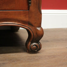 Load image into Gallery viewer, x SOLD Antique French Cherry Wood Low Four Door Sideboard Cabinet TV Unit. B12427
