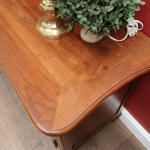 Load image into Gallery viewer, x SOLD Antique French Cherry Wood Low Four Door Sideboard Cabinet TV Unit. B12427