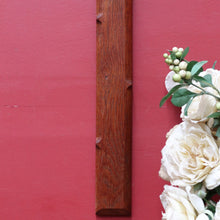 Load image into Gallery viewer, Large Antique French Oak and Brass Wooden Crucifix with Carved Thorn Detail. B12798