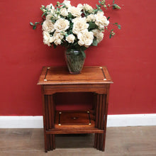 Load image into Gallery viewer, x SOLD Antique French Mahogany Nest of Four Tables with Ivory and Ebony Inlay. B12426