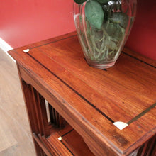 Load image into Gallery viewer, x SOLD Antique French Mahogany Nest of Four Tables with Ivory and Ebony Inlay. B12426