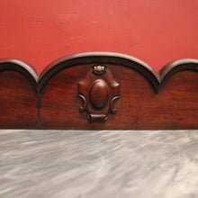 Load image into Gallery viewer, x SOLD Antique English Mahogany Marble Top Console Table / Hall Table with Claw Feet. B12379