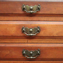 Load image into Gallery viewer, x SOLD Antique English Dressing Table with Shield Shaped Mirror and Storage. B12363