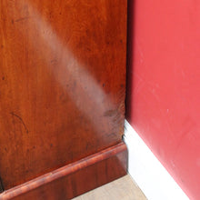 Load image into Gallery viewer, Antique Australian Cedar Glazed Two Door Bookcase or China Cabinet. B13107