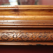 Load image into Gallery viewer, x SOLD A Pair of Antique French Pine Frame Bevelled Edge Mirrors. B12438