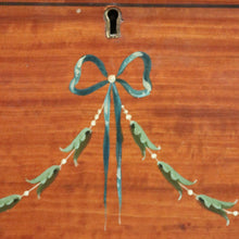 Load image into Gallery viewer, x SOLD Antique French Walnut Ladies Desk with Hand-painted detail and brass handles. B12337