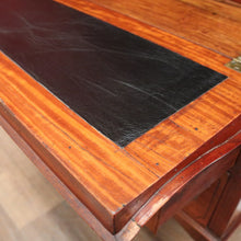 Load image into Gallery viewer, x SOLD Antique French Walnut Ladies Desk with Hand-painted detail and brass handles. B12337